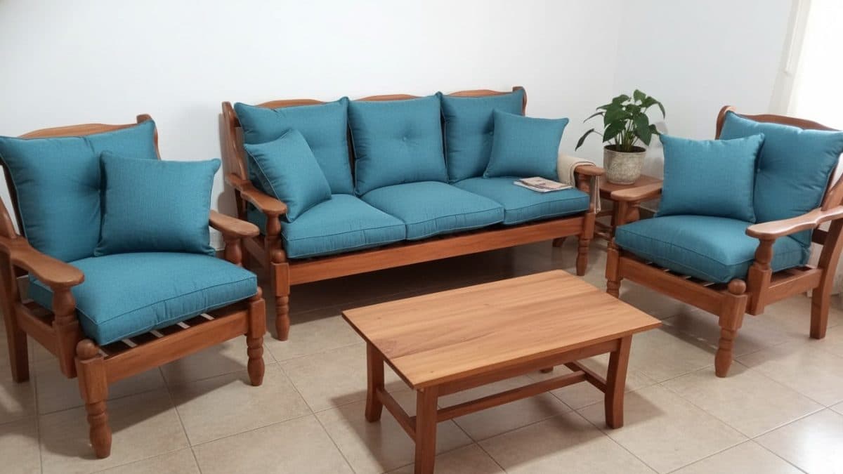 Juego de Living Provenzal — ambiente