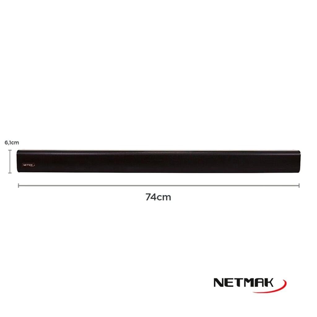 Barra De Sonido Tv Synphony Netmak — imagen 1