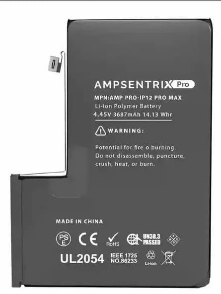Baterias Ampsentrix Iphone 12 Pro Max — imagen 1
