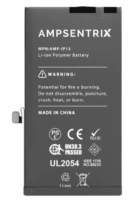 Baterias Ampsentrix Iphone 13