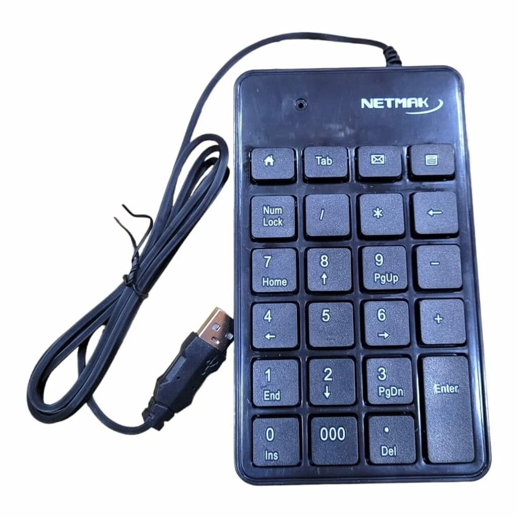 Mini Teclado Numerico Usb Kb250 Netmak — imagen 1