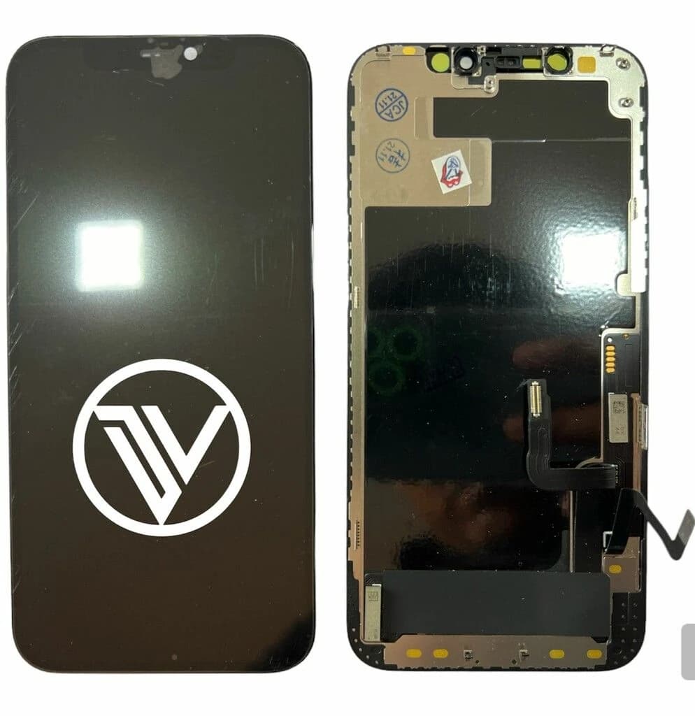 Modulo De Iphone 12/ 12 Pro - Gold Edition Oled - Negro Original