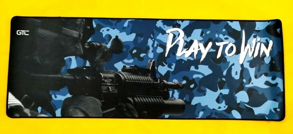 Pad Gamer Extra Grande War/space/among Play To Win Pad-013 80cm*30cm — imagen 1