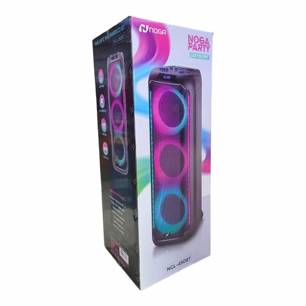 Parlante Torre Ngl-450 Noga 3 X 8¨pulgadas — imagen 1
